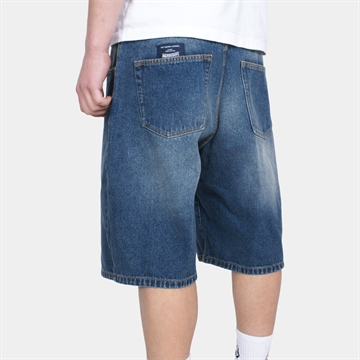 Pop Trading Company Longer drs Short Washed Denim